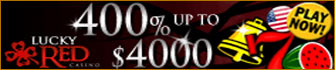 lucky red casino bonus